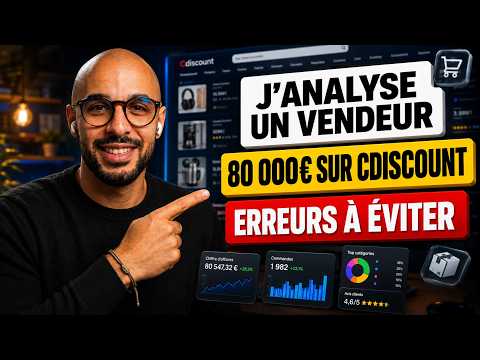 Ce vendeur Cdiscount fait 80 000€ par an